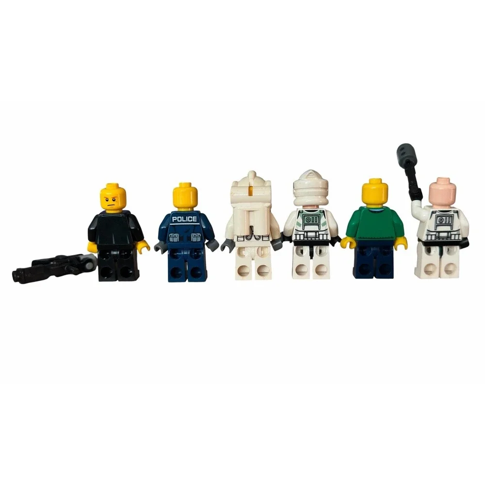 LEGO Minifigures Lot - Police, Space, Chef,  Construction, and More